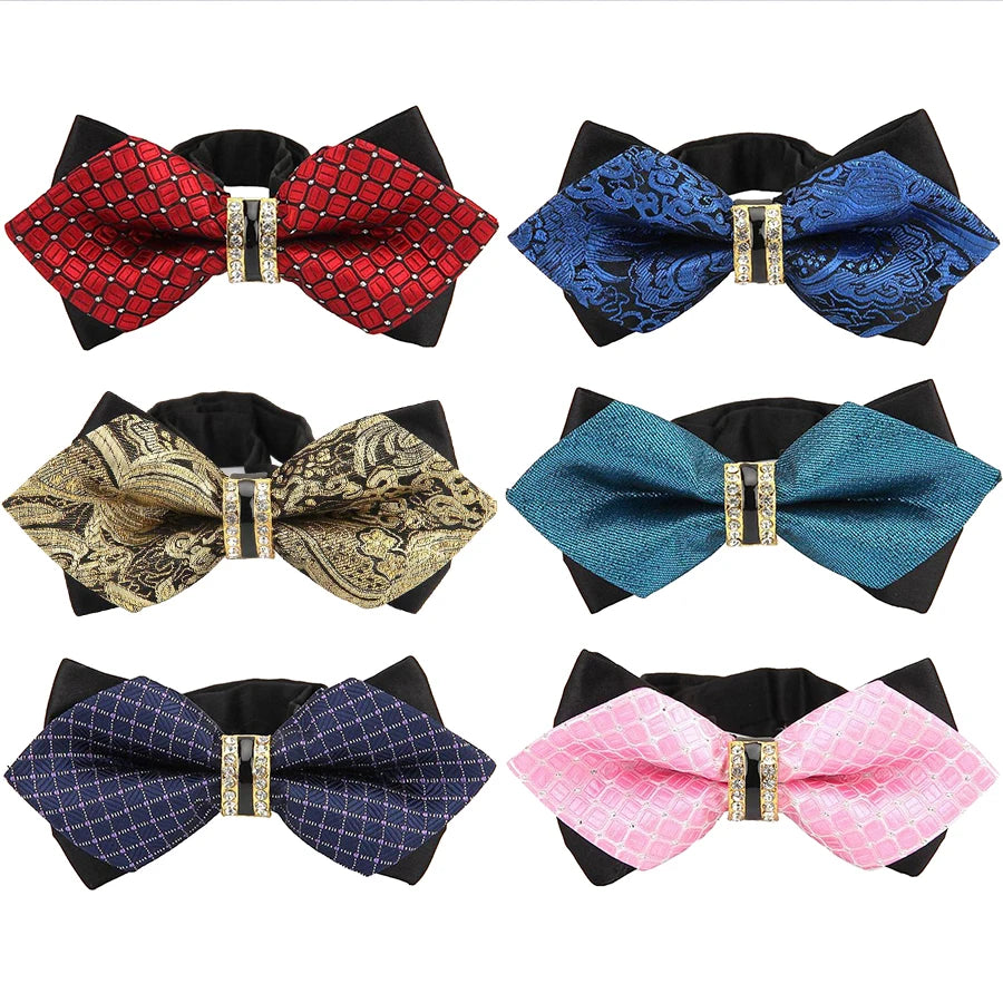 CowLost | bowtie-groom-mens-colourful-plaid-cravat |1
