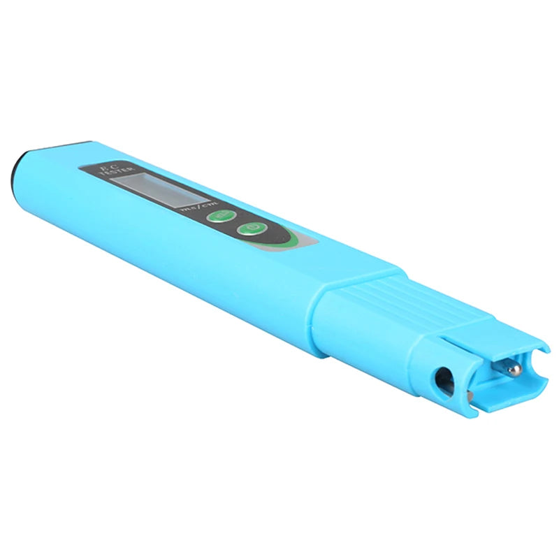 EC Meter Tester 19.99 ms/cm Water Quality Electrical Measurement LCD Display with Backlight