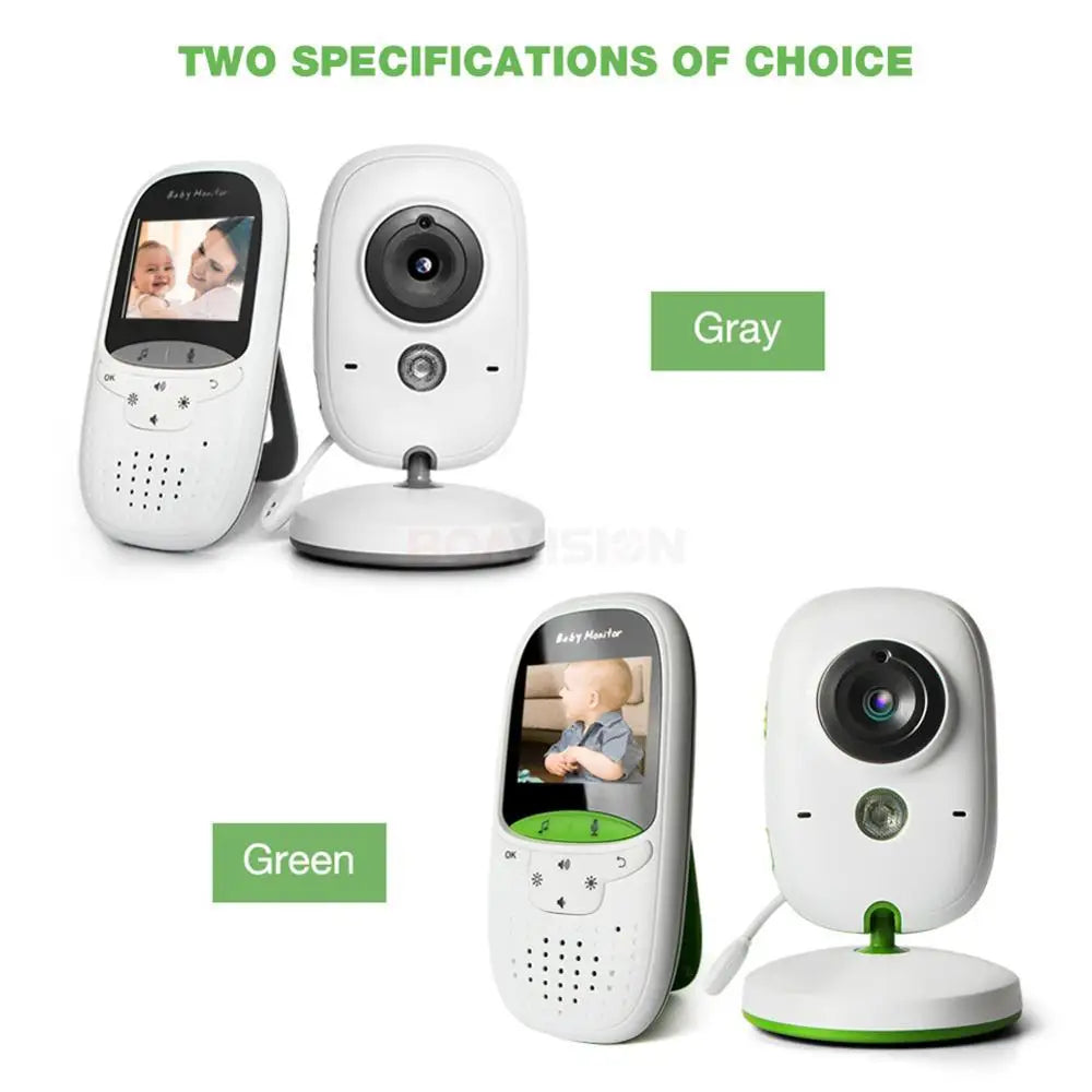 CowLost | baby-monitor-vb602-ir-night-vision-temperature-monitor-lullabies-intercom-vox-mode-video-baby-camera-walkie-talkie-babysitter |2
