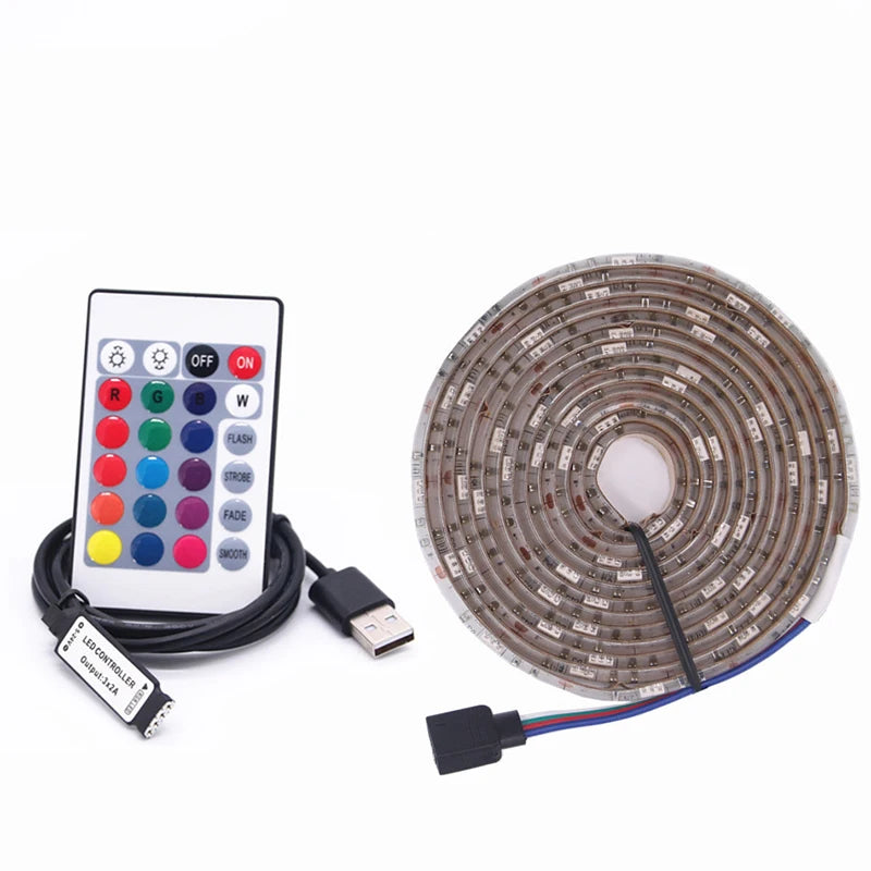 CowLost | usb-led-strip-lamp-2835smd-dc5v-flexible-led-light-tape-ribbon |6