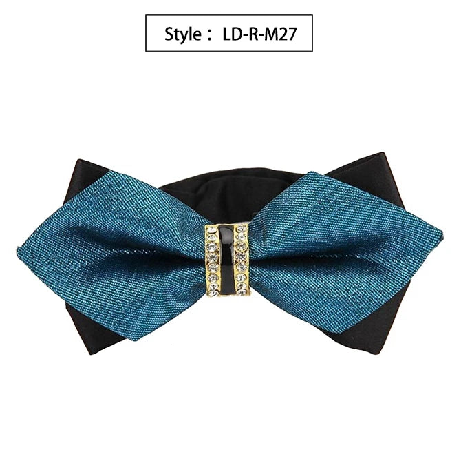 CowLost | bowtie-groom-mens-colourful-plaid-cravat |16
