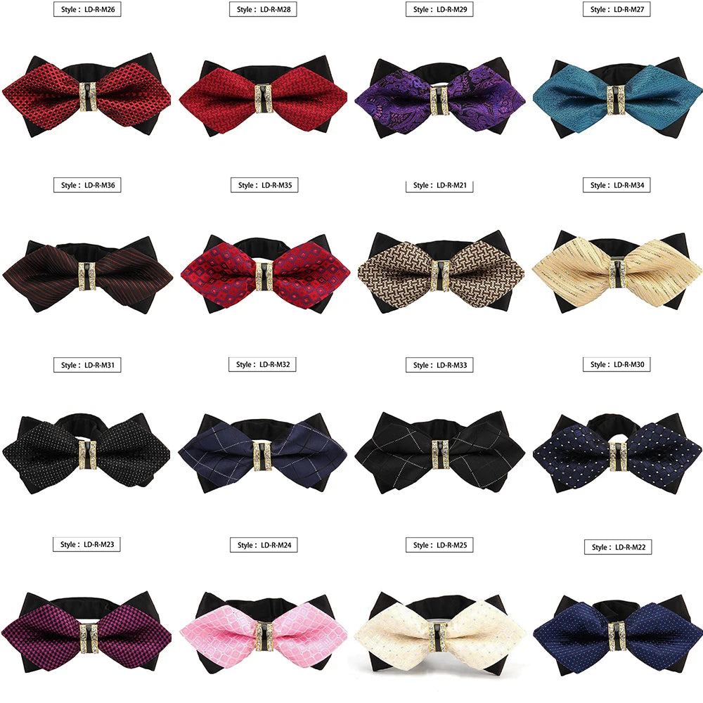 CowLost | bowtie-groom-mens-colourful-plaid-cravat |5