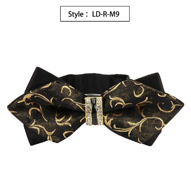 CowLost | bowtie-groom-mens-colourful-plaid-cravat |8