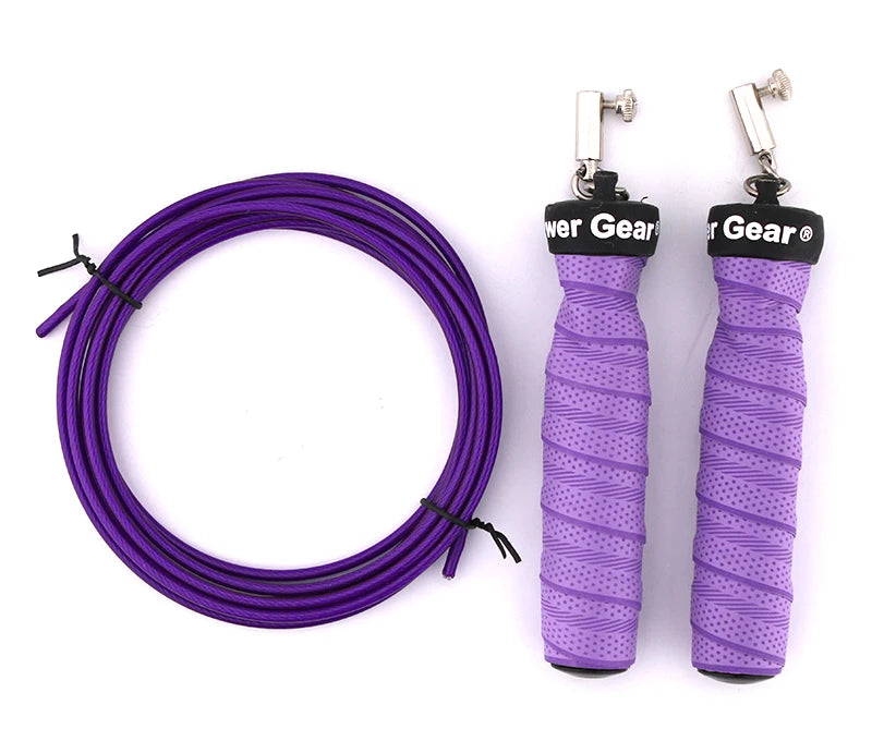 CowLost | sporting-goods-vigor-power-gear-adjustable-weighted-jump-rope-crossfit-cable |12