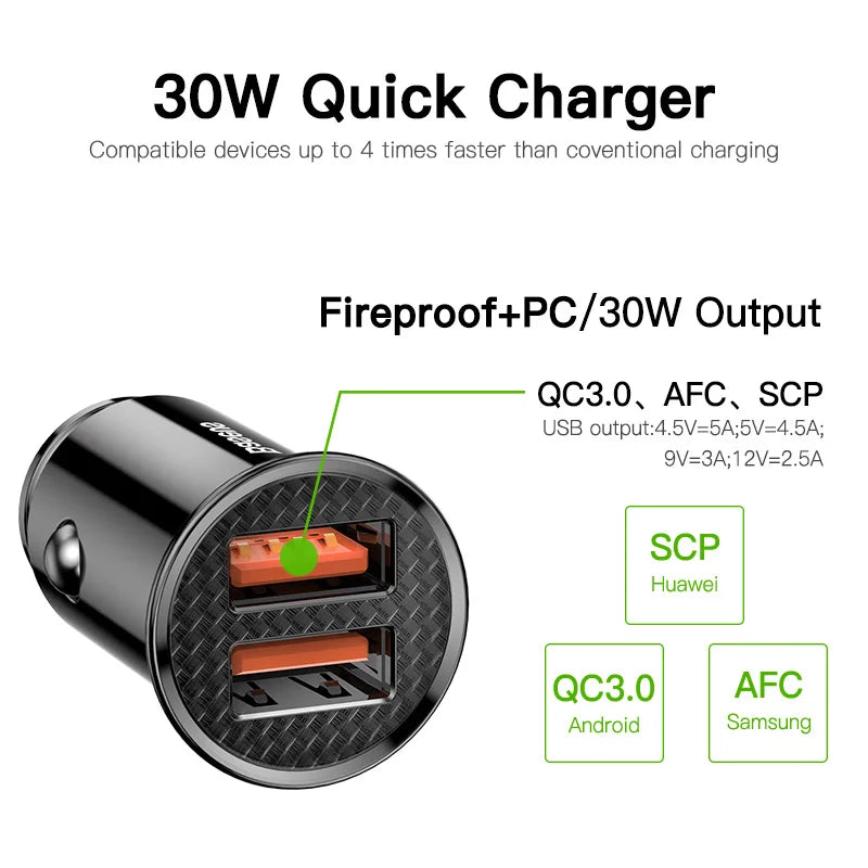 CowLost | baseus-30w-car-fast-charger-quick-charge-4-0 |4