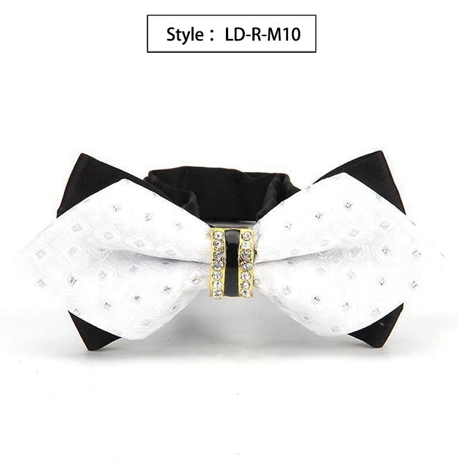 CowLost | bowtie-groom-mens-colourful-plaid-cravat |21