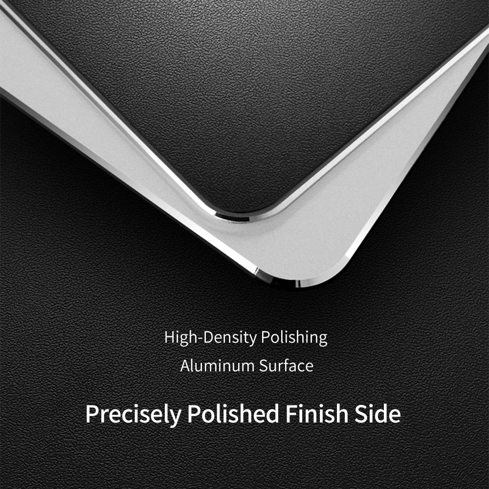 CowLost | metal-aluminum-mouse-pad-mat-hard-smooth-magic-thin-mousead-double-side |10