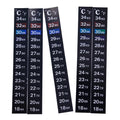 Change Color Thermometer Strip Adhesive Stick-on for Aquarium Fish Tank 1-5pcs Lot