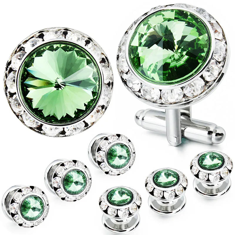 CowLost | clothing-accessories-hawson-royal-blue-gemstone-cufflinks-tuxedo-studs-set-for-men-formal-wear |32