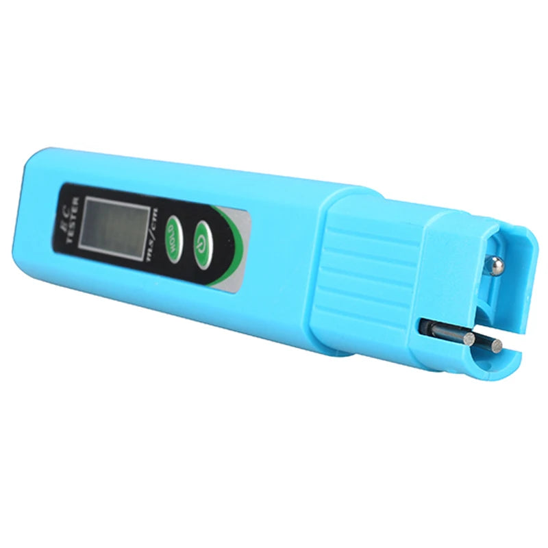EC Meter Tester 19.99 ms/cm Water Quality Electrical Measurement LCD Display with Backlight