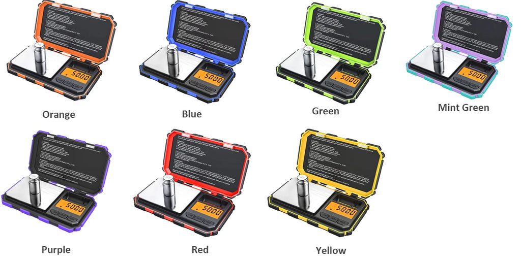 Amir Digital Mini Pocket Scale 200g x 0.01g with 50g Calibration Weight for Food, Tablets, Jewelry