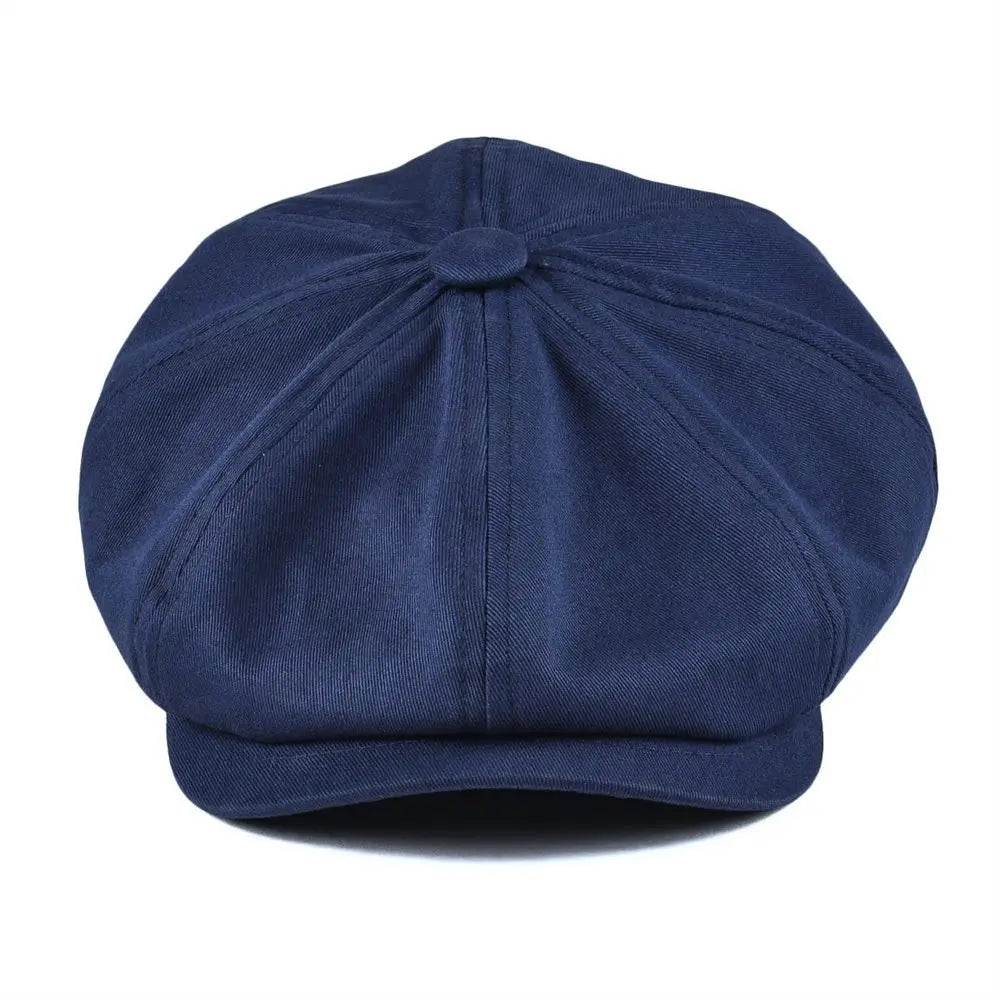 CowLost | botvela-newsboy-cap-mens-twill-cotton-hat |3