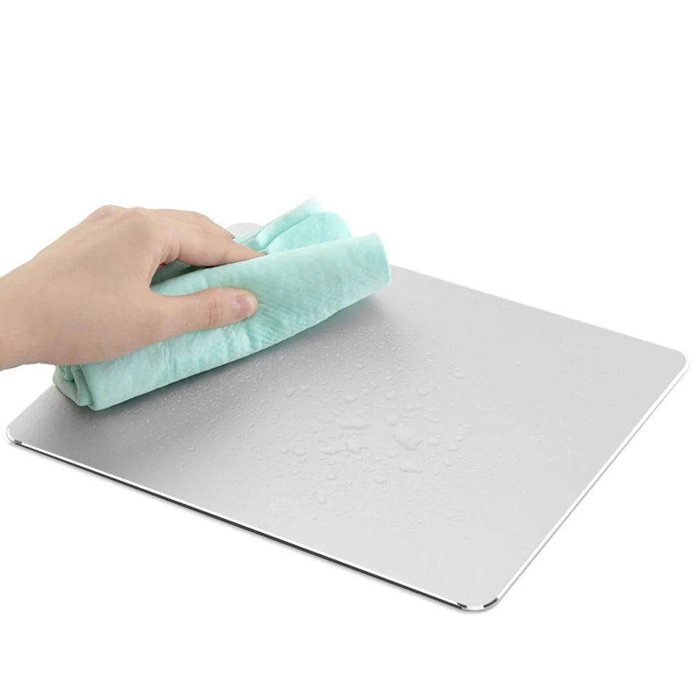 CowLost | metal-aluminum-mouse-pad-mat-hard-smooth-magic-thin-mousead-double-side |6