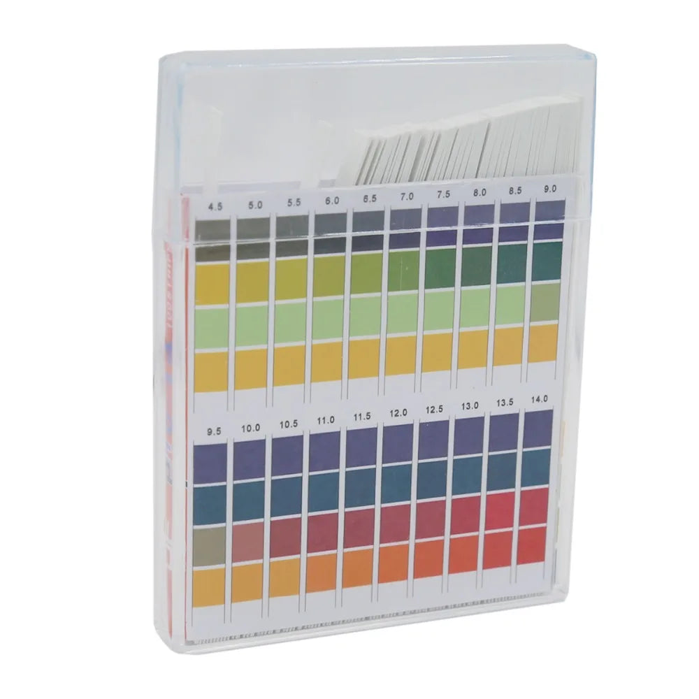 PH 0-14 Test Paper Litmus Strips 80 PCS for Saliva, Urine, Water, Soil Testing