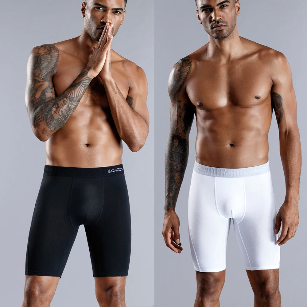 CowLost | bonitos-long-boxer-shorts-panties-man-underwear |3