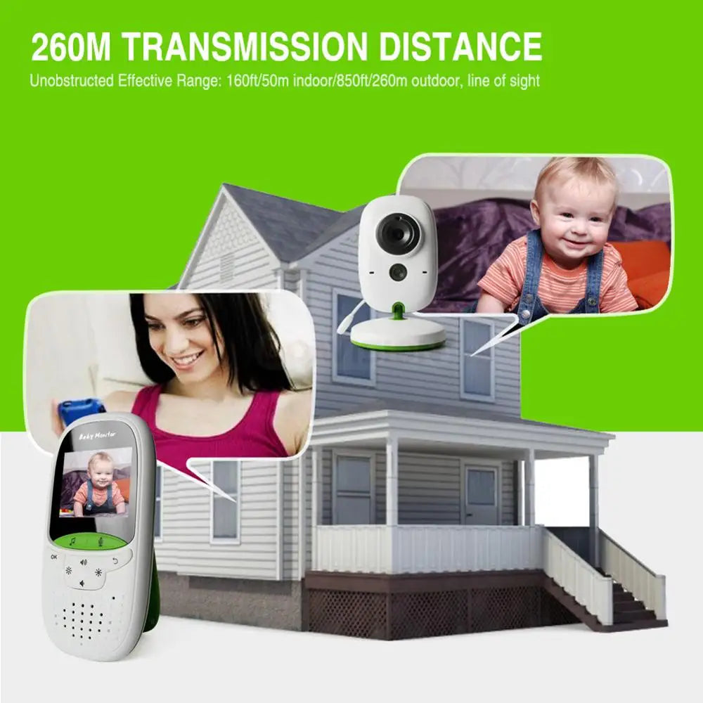 CowLost | baby-monitor-vb602-ir-night-vision-temperature-monitor-lullabies-intercom-vox-mode-video-baby-camera-walkie-talkie-babysitter |4