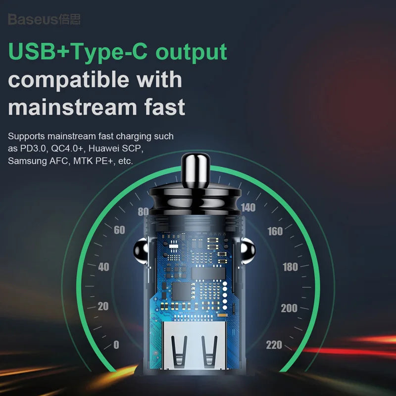 CowLost | baseus-30w-car-fast-charger-quick-charge-4-0 |6