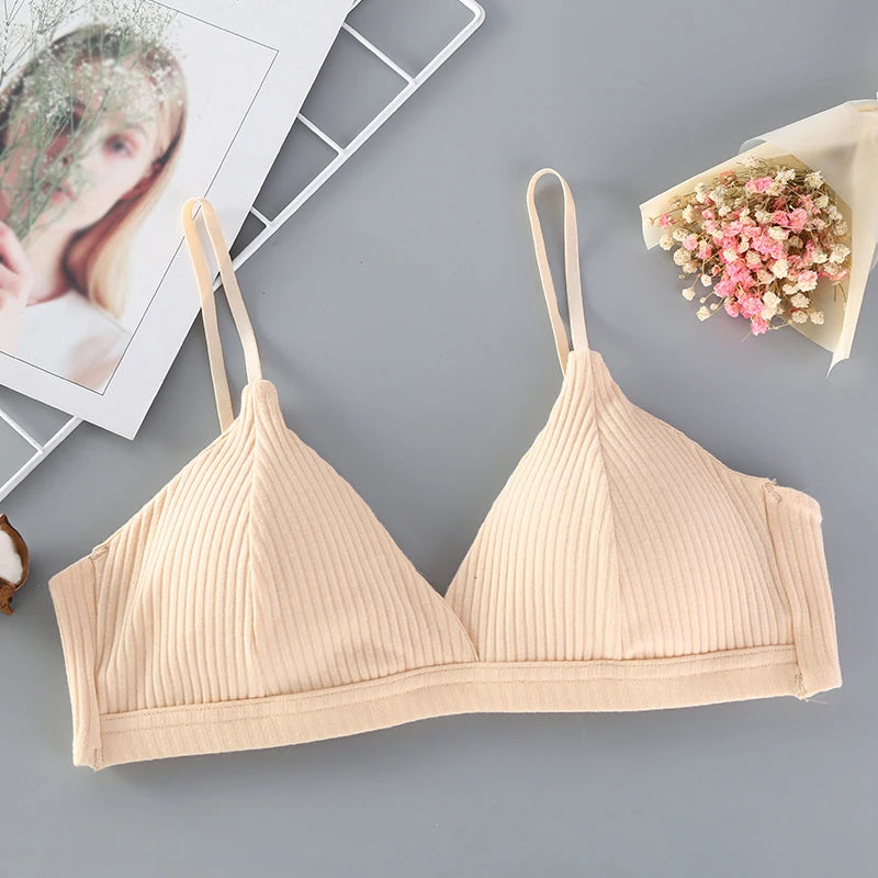 CowLost | product_id-push-up-non-wire-cotton-v-neck-bra-with-removable-pads-for-women |5