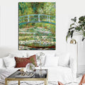 CowLost | print-claude-monet-water-lilies-and-japanese-bride-oil-painting-on-canvas |1