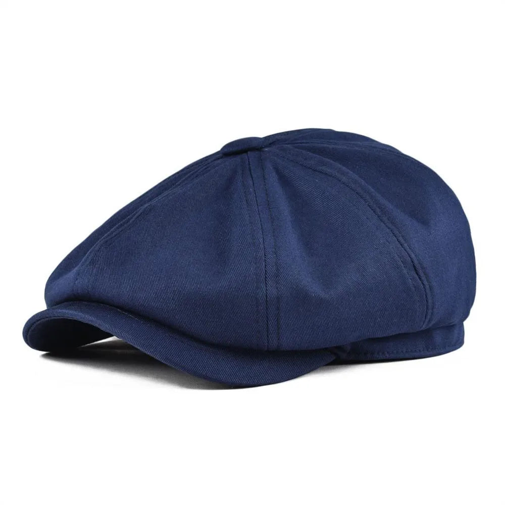 CowLost | botvela-newsboy-cap-mens-twill-cotton-hat |1