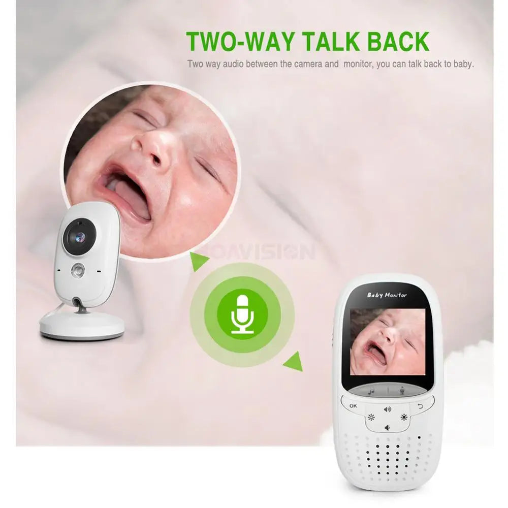 CowLost | baby-monitor-vb602-ir-night-vision-temperature-monitor-lullabies-intercom-vox-mode-video-baby-camera-walkie-talkie-babysitter |3