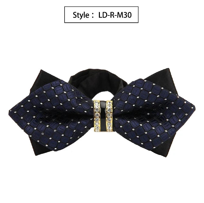 CowLost | bowtie-groom-mens-colourful-plaid-cravat |24