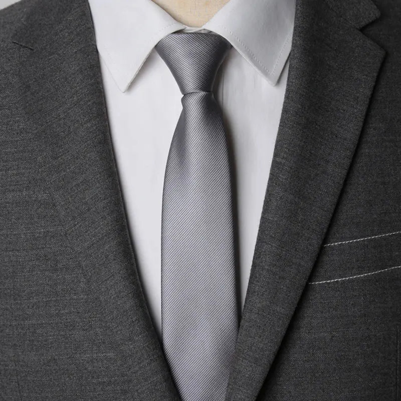 CowLost | men-necktie-zipper-lazy-tie-fashion-solid-6cm |14