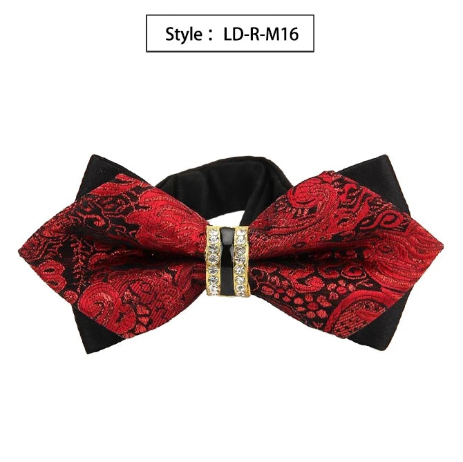CowLost | bowtie-groom-mens-colourful-plaid-cravat |9