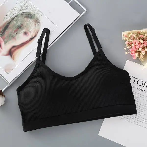 CowLost | product_id-women-s-padded-non-wire-solid-bandeau-tube-top-bra-with-adjustable-straps |18