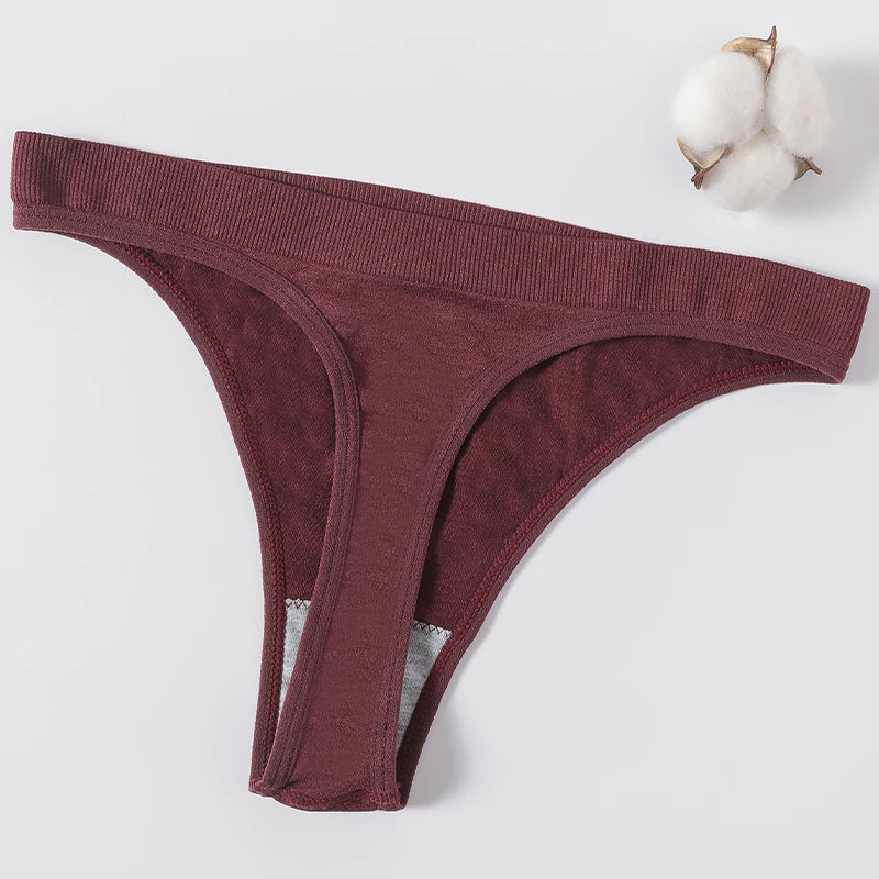 CowLost | m-xl-womens-thongs-seamless-g-string-brazilian-panties-sexy-underwear-cotton-briefs-low-waist-thongs-ladies-lingerie |5