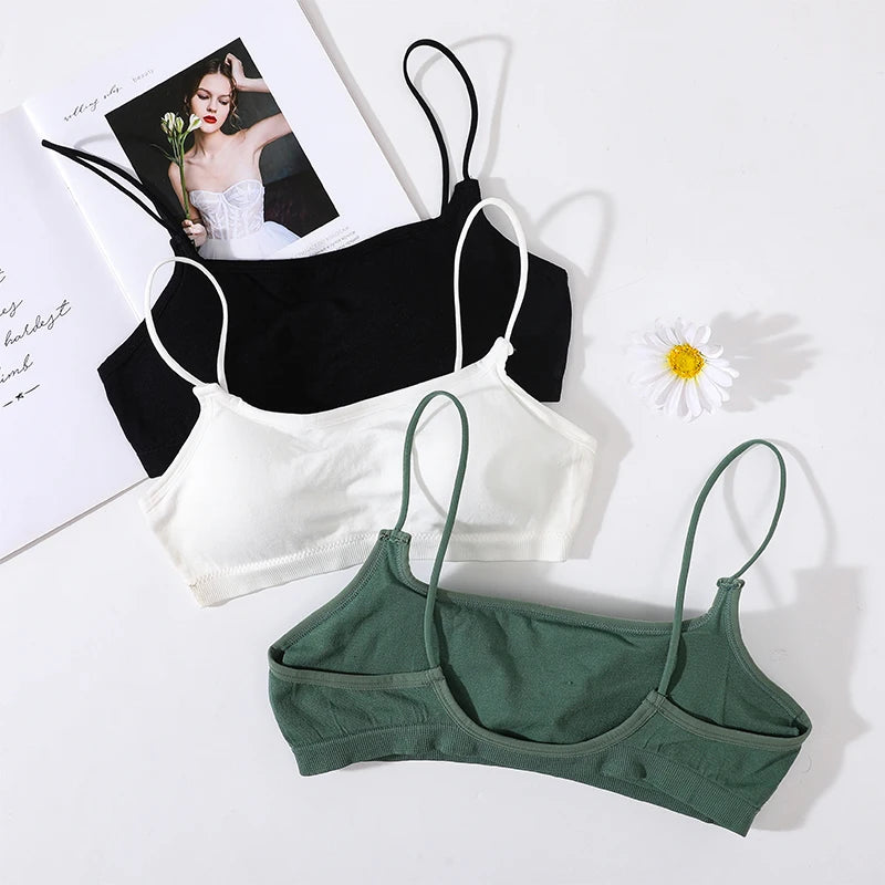 CowLost | seamless-bra-set-women-u-back-bra-thongs-sexy-lingerie-brazilian-panties-sports-fitness-underwear-female-tops-removable-pads |10