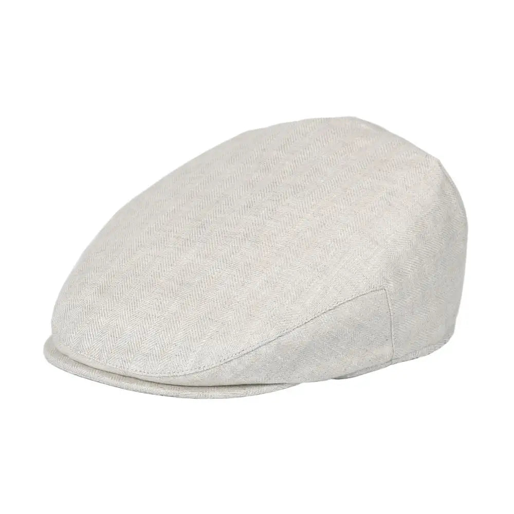 CowLost | botvela-linen-flat-cap-for-men-women |1
