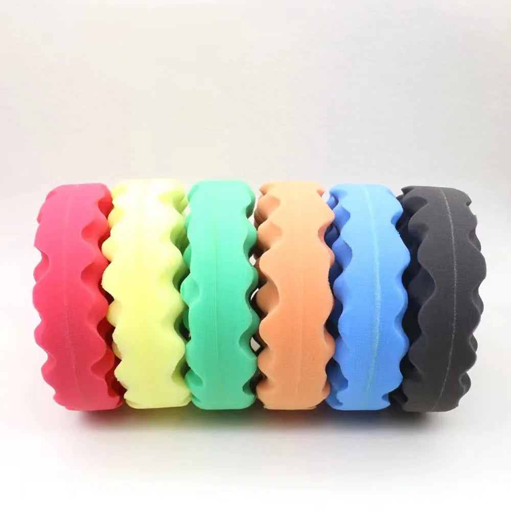 CowLost | cdwts-8-inch-double-side-sponge-polish-wheels-195mm-for-car-body |7