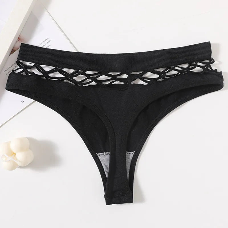 CowLost | product_id-high-waist-fishnet-hollow-g-string-thong-panties-for-women-sexy-lingerie |15
