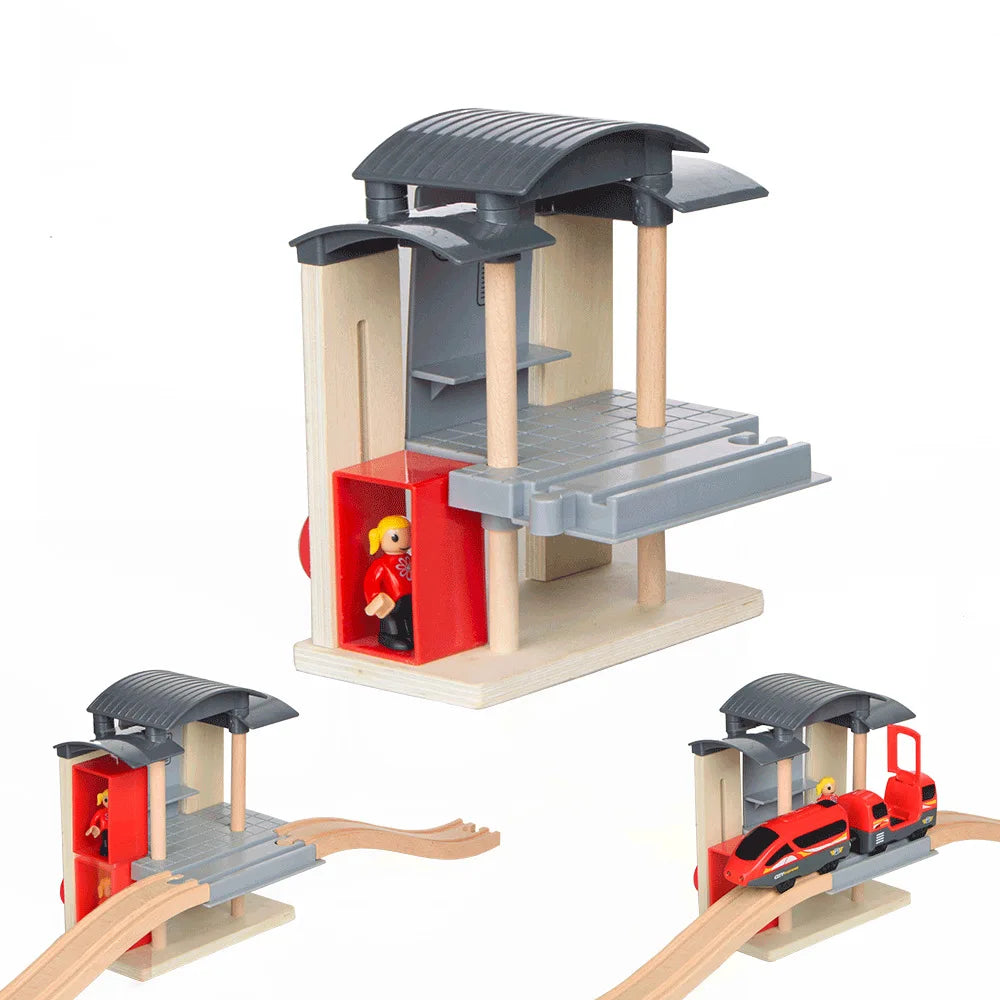 CowLost | fencing-barriers-wooden-railway-train-station-toy-accessory |2
