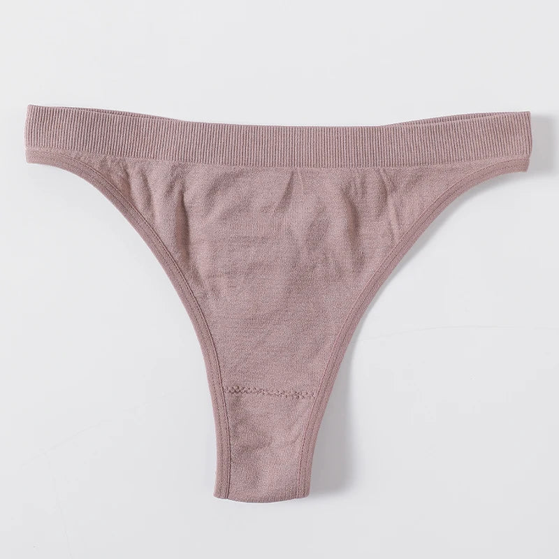 CowLost | m-xl-womens-thongs-seamless-g-string-brazilian-panties-sexy-underwear-cotton-briefs-low-waist-thongs-ladies-lingerie |12