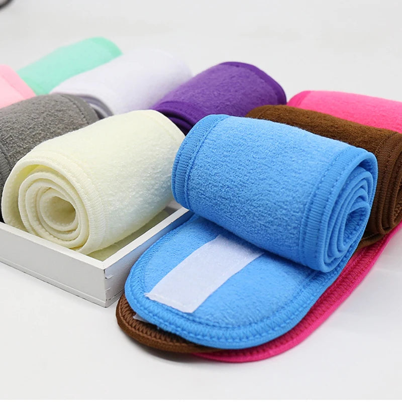 CowLost | head-bands-adjustable-wide-hairband-yoga-spa-bath-shower-makeup-wash-face |7