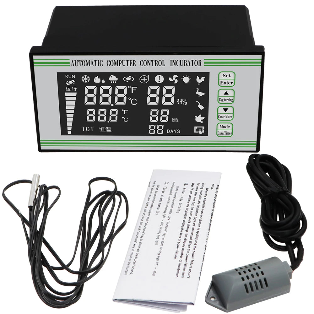 XM-18 Mini Digital Automatic Egg Incubator Control System Poultry Egg Hatcher Thermostat