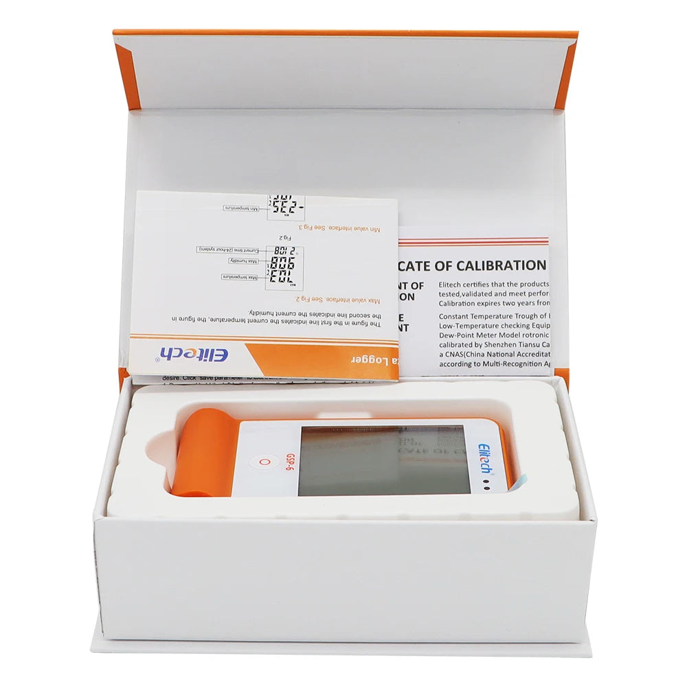 USB Temperature Data Logger Recorder 16000 Points with Built-in NTC Sensor for Warehouse and Refrigerated Transport