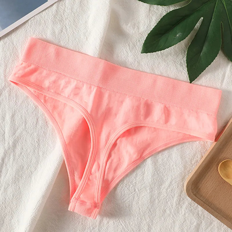 CowLost | product_id-women-s-high-rise-seamless-g-string-thong-panties-m-xl-solid-colors |13