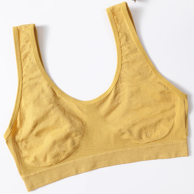 CowLost | product_id-seamless-wireless-push-up-unlined-sports-bra-for-women-b-c-cup |12