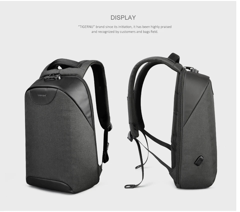 CowLost | tigernu-no-key-anti-theft-tsa-lock-fashion-women-backpacks-15-6inch-usb-charging-laptop |18