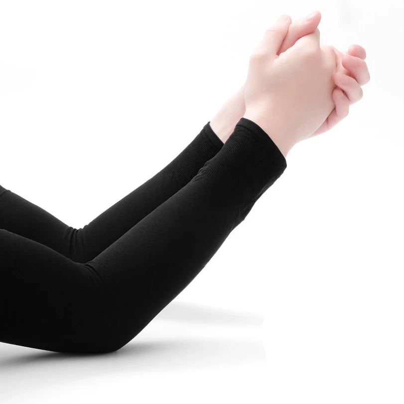 CowLost | activewear-pants-fashion-women-elbow-length-fingerless-gloves |9