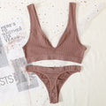 CowLost | product_id-seamless-wirefree-push-up-bra-low-waist-thong-set-with-ribbed-sport-bralette-for-women |26