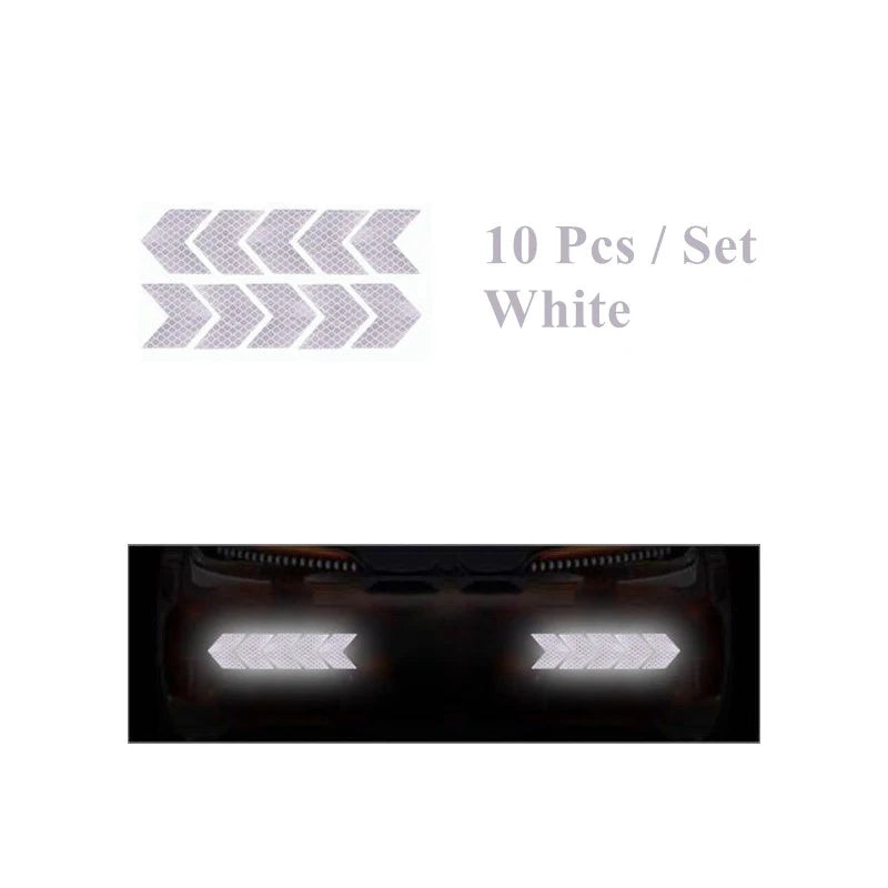 CowLost | product_id-10-pcs-reflective-arrow-warning-tape-stickers-for-car-bumper-and-trunk-safety |16