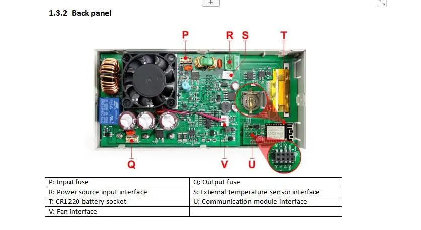 RD6006W DC-DC Buck Converter 60V 6A Voltmeter USB WiFi Power Supply Module