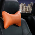 CowLost | coffee-product_id-universal-car-neck-pillow-pu-leather-headrest-cushion-black-red-easy-install-clean |20