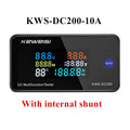 KWS DC-200 Digital Voltmeter Ammeter 0-200V 0-100A LED Wattmeter with Reset Function