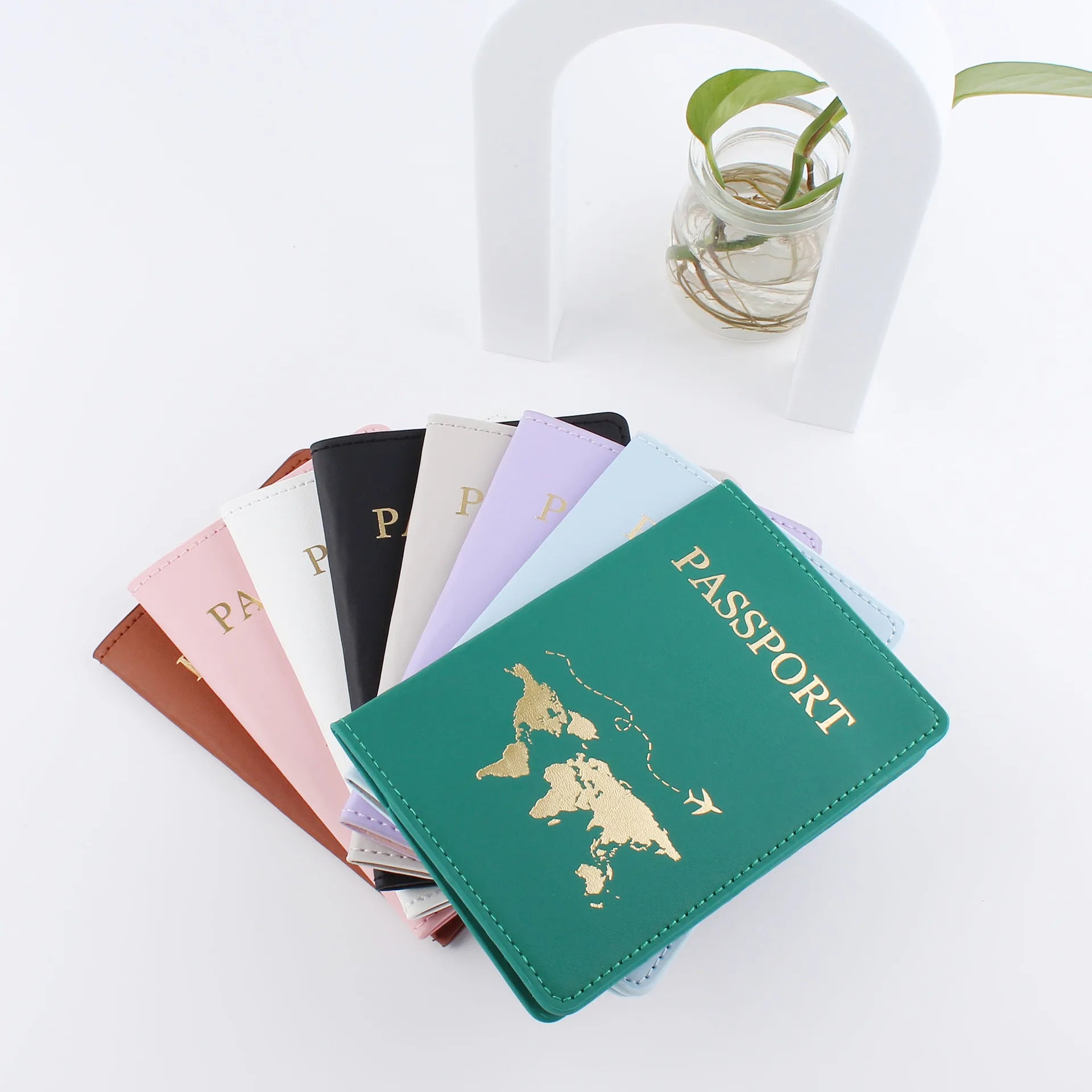 CowLost | uncategorized-pu-leather-passport-cover-with-plane-pattern |6