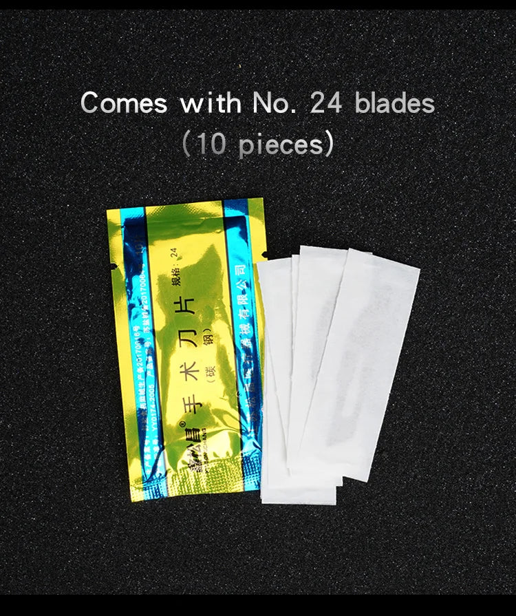 CowLost | tools-upgrade-titanium-alloy-folding-scalpel-with-replaceable-blades |22